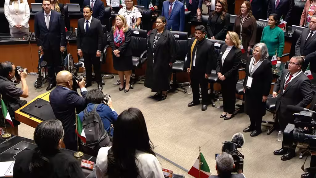 Rinden protesta los nuevos ministros de la Suprema Corte de Justicia de ...