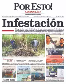 portada edición impresa Chetumal 10/12/2025