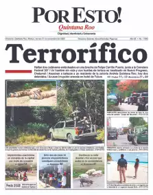 portada edición impresa Chetumal 21/11/2025