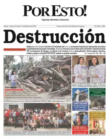 portada edición impresa Mérida 14/12/2025