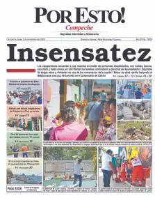 portada edición impresa Campeche 03/11/2025