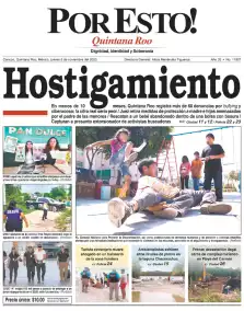 portada edición impresa Cancún 06/11/2025