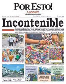 portada edición impresa Campeche 16/12/2025