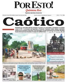 portada edición impresa Chetumal 09/10/2025