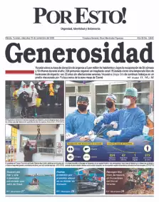 portada edición impresa Mérida 19/11/2025