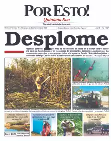 portada edición impresa Chetumal 06/11/2025