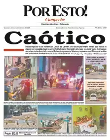 portada edición impresa Campeche 01/12/2025