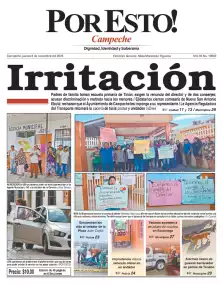 portada edición impresa Campeche 06/11/2025