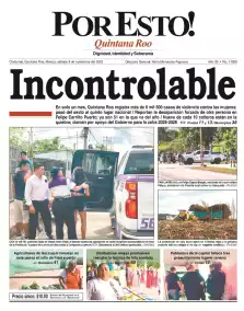 portada edición impresa Chetumal 08/11/2025