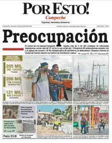 portada edición impresa Campeche 15/10/2025
