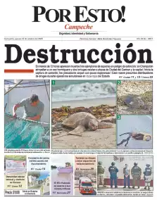 portada edición impresa Campeche 16/10/2025