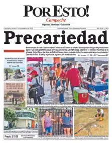 portada edición impresa Campeche 27/11/2025