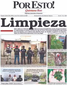 portada edición impresa Chetumal 24/11/2025