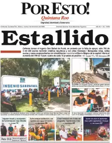 portada edición impresa Chetumal 02/12/2025