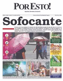portada edición impresa Mérida 21/10/2025