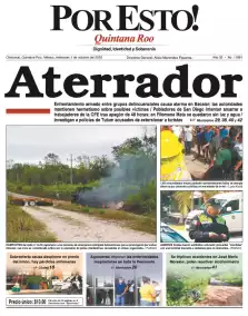 portada edición impresa Chetumal 01/10/2025
