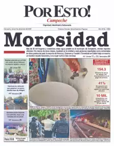 portada edición impresa Campeche 08/12/2025