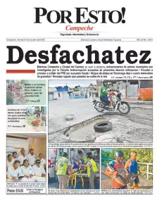 portada edición impresa Campeche 24/10/2025