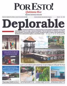 portada edición impresa Chetumal 24/10/2025