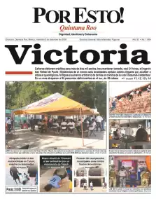portada edición impresa Chetumal 03/12/2025