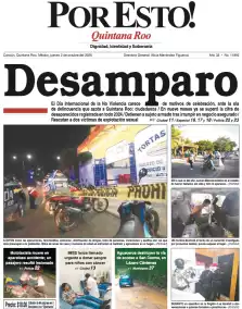 portada edición impresa Cancún 02/10/2025