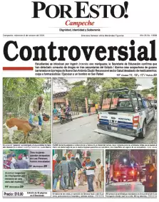 portada edición impresa Campeche 08/10/2025