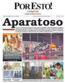 portada edición impresa Campeche 26/10/2025