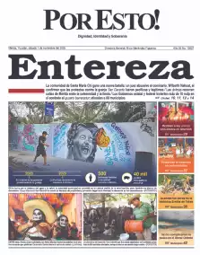 portada edición impresa Mérida 01/11/2025