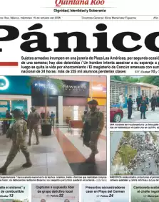 portada edición impresa Cancún 15/10/2025