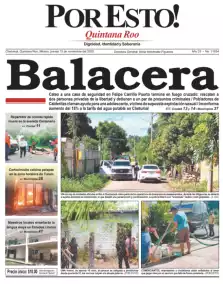 portada edición impresa Chetumal 13/11/2025