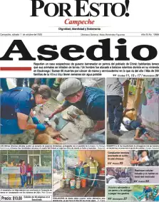 portada edición impresa Campeche 11/10/2025
