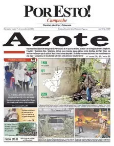 portada edición impresa Campeche 11/11/2025