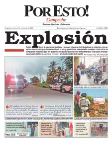 portada edición impresa Campeche 07/11/2025