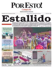 portada edición impresa Campeche 04/12/2025