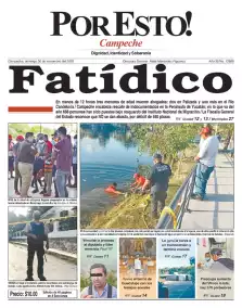 portada edición impresa Campeche 30/11/2025