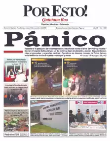 portada edición impresa Chetumal 18/11/2025
