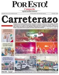 portada edición impresa Campeche 13/11/2025