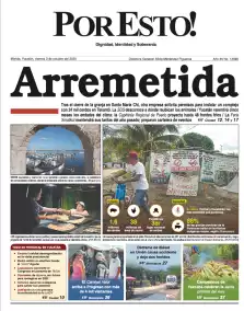 portada edición impresa Mérida 03/10/2025