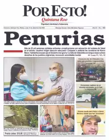 portada edición impresa Chetumal 15/12/2025