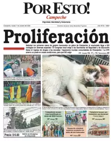 portada edición impresa Campeche 07/10/2025