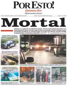portada edición impresa Cancún 05/12/2025