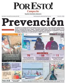 portada edición impresa Campeche 29/10/2025