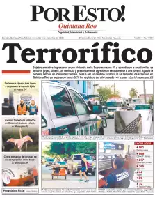 portada edición impresa Cancún 03/12/2025
