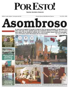portada edición impresa Mérida 11/10/2025