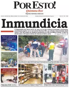 portada edición impresa Cancún 01/11/2025