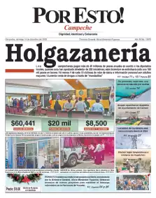 portada edición impresa Campeche 14/12/2025