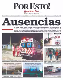 portada edición impresa Chetumal 12/11/2025
