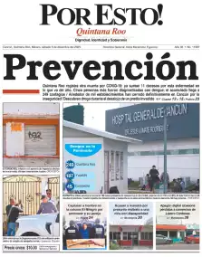 portada edición impresa Cancún 06/12/2025