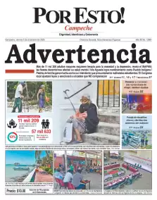 portada edición impresa Campeche 05/12/2025