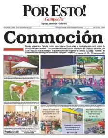 portada edición impresa Campeche 18/11/2025